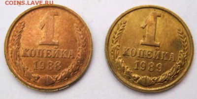 Копейка 1988 г.- меднокрасная... - IMG_1329