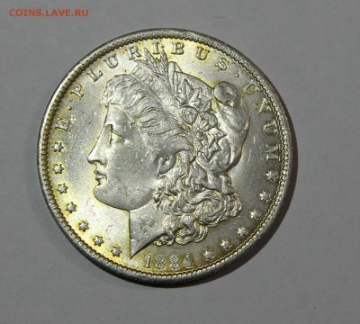 1 доллар США 1884 Морган штемп блеск до 20.10 - 1884 1.JPG