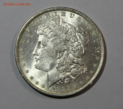 1 доллар США 1885 Морган штемп блеск до 20.10 - 1885 1.JPG