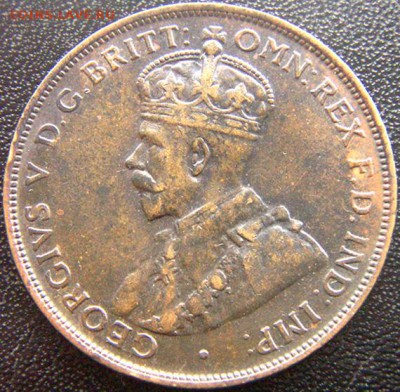 Неплохой австралийский пенни 1924; до 17.10_22.04мс - 8797