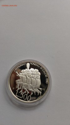 Сан Марино 500 лир 1990 год Футбол до 19.10 - IMAG1287