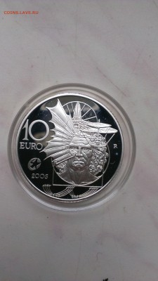 Италия 10 евро Да Винчи 2006 год до 19.10 - IMAG1169