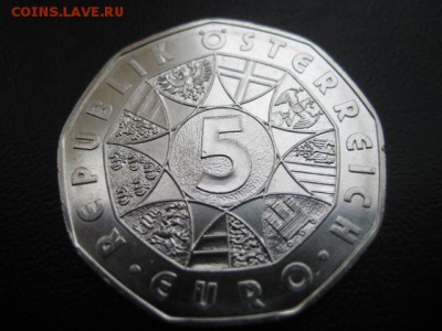2003 Австрия, 5 евро, серебро, до 20.10 в 22-10 мск - IMG_2750.JPG
