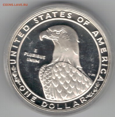 Ag США 1$ 1983S ОЛИМПИАДА ДО 16.10.14 В 22.00МСК (9945) - 5-сша83а