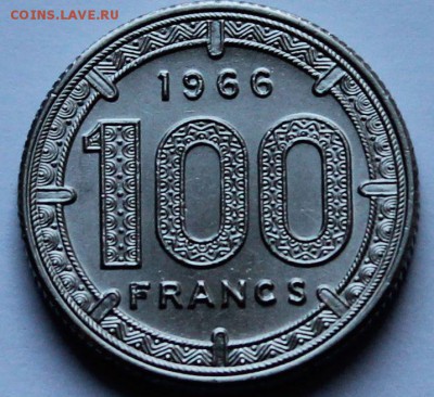 Экваториальная Африка 100 франков 1966 - 6
