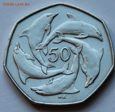 Гибралтар 50 пенсов 1997 - 4