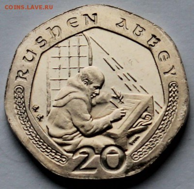 Мэн остров 20 пенсов 2000. - 2