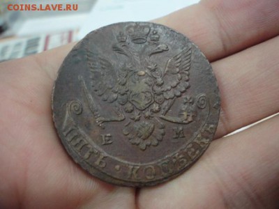 5 копеек, 10 штук на оценку (с 1770 по 1791 годы) - DSC03585.JPG