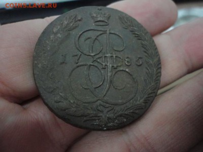 5 копеек, 10 штук на оценку (с 1770 по 1791 годы) - DSC03596.JPG