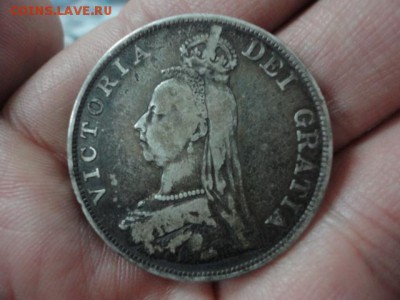 Великобритания, двойной флорин 1889(СЕРЕБРО) 22,10,14, 21,00 - DSC03638.JPG
