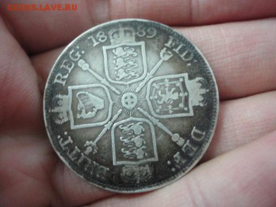 Великобритания, двойной флорин 1889(СЕРЕБРО) 22,10,14, 21,00 - DSC03641.JPG