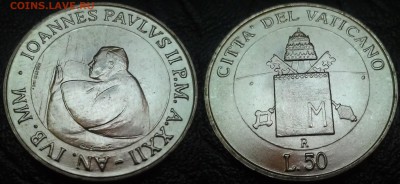 Ватикан 50 лир 2000 UNC из РОЛЛА!!! ФИКС 26.09 22:00 - 20141016THaghIED765HpYCJ_WwEGJ_large