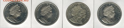 Остров Мэн 1 крона 4 монеты (кошки) до 20.10.2014   22-00 - 1 1
