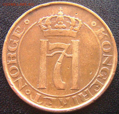 Норвегия_5 эре 1929. Редкий год. До 19.10_22.14мск - 7240