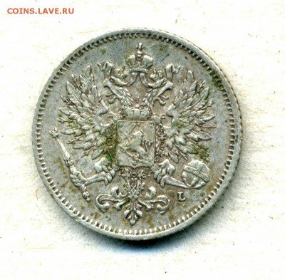 Монеты Русской, буржуазной, современной Финляндии 1865 -2001 - 25 п.1910а