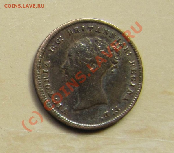 Британия, полфартинга 1856 год - farav