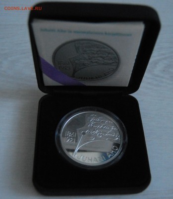 10 Евро Финляндия 10 евро 2011 Юхани Ахо,PROOF 23.10.2014 - DSC_0380.JPG