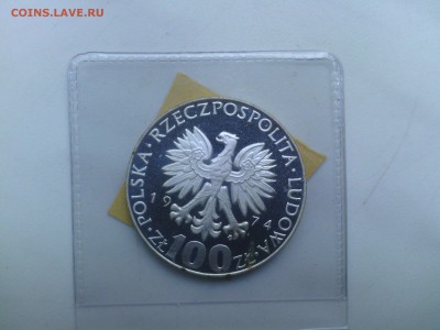 Польша 100 злотых 1974 год Кюри до 23.10 - IMG_20140822_142721