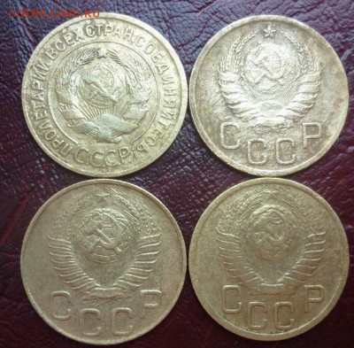 3 копейки 1931 1940 1948 1949 (2 шт) 1953 1957 с рубля - 3 копейки CCCH 2.JPG