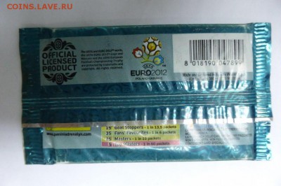 Набор футбольных карточек. Euro2012. Не распечатанные. - P1030229.JPG