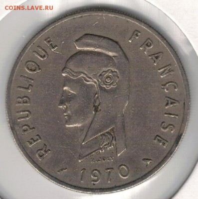 Фр.Афар и Иссас 100 франков 1970 Верблюды 27.10 в 22ч (А35) - 4-фаи