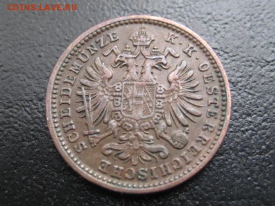 1885 Австрия, 1 Крейцер, до 27.10 в 22-10 мск - IMG_2799.JPG