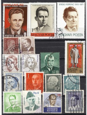 Марки мира 100 штук (без СССР и России) - D03