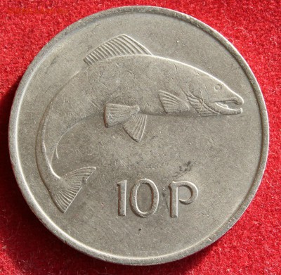 С 1 РУБЛЯ ИРЛАНДИЯ 10 пенсов 1969г. ЛОСОСЬ  до 28.10.14г - IMG_1958.JPG