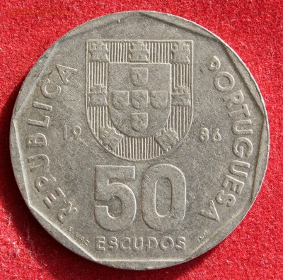С 1 РУБЛЯ ПОРТУГАЛИЯ 50 эскудо 1986г.ЛОДКА до 28.10.14г - IMG_1968.JPG