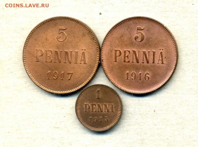 5 пенни 1916,17, 1 пенни 1915 г. до 29.10.14. 22-00 мск. - img044