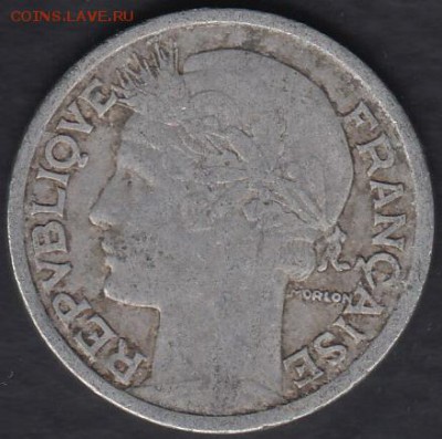Франция 2 франка 1950 В до 24.10.2014 22-00 - Франция 2 франка 1950 В р