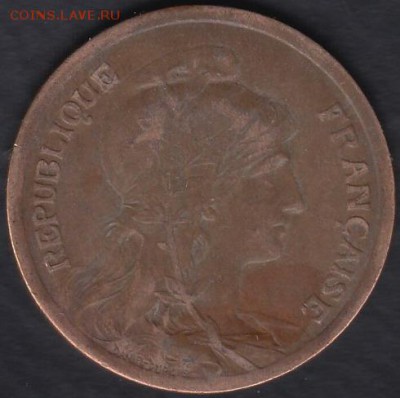 Франция 10 сантимов 1917 до 24.10.2014 22-00 - Франция 10 сантимов 1917 р