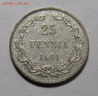 25 пенни 1894, 1901 гг. до 29-10-14 - 11111111
