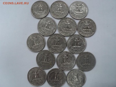 Лот монет США с рубля.30.10.14,22:00 Мск - 23,10,14 (27)