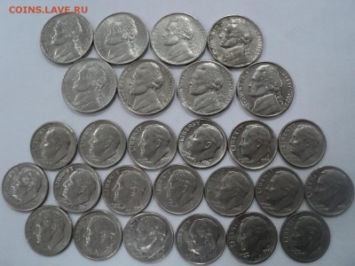 Лот монет США с рубля.30.10.14,22:00 Мск - 23,10,14 (29)