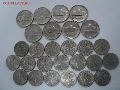 Лот монет США с рубля.30.10.14,22:00 Мск - 23,10,14 (30)