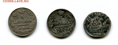 5 коп 1758, 1815, 1827 - img365