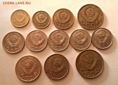 Монеты 1952-1957 г. - 12 шт. до 24.10.14 в 22:00 - P_20141023_220507