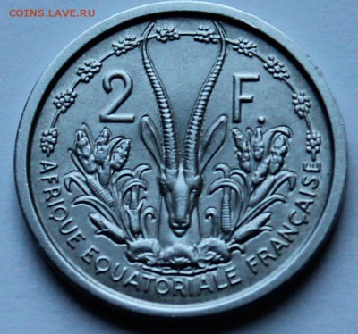 Французская Западная Африка 2 франка 1948. - 6
