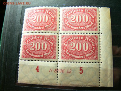 Квартблок марок 3 РЕЙХА с полями. ЛЮКС!!!! -1 - P1980451.JPG