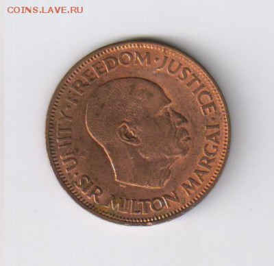 СЬЕРРА - ЛЕОНЕ - 1 цент 1964г до 30.10.2014г 21-00 - СЬЕРРА-ЛЕОНЕ4