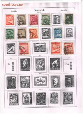 Марки- Австрия-Польша-Румыния-Сан-Мар- Швеция-Швейц до 1957 - Scan10005.JPG