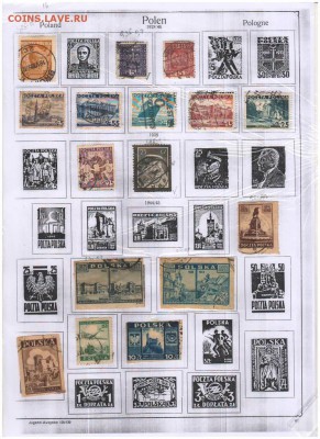 Марки- Австрия-Польша-Румыния-Сан-Мар- Швеция-Швейц до 1957 - Scan10009.JPG