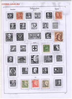 Марки- Австрия-Польша-Румыния-Сан-Мар- Швеция-Швейц до 1957 - Scan10066.JPG