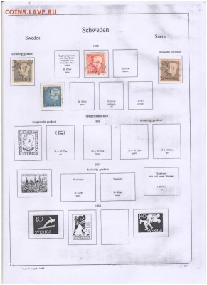 Марки- Австрия-Польша-Румыния-Сан-Мар- Швеция-Швейц до 1957 - Scan10067.JPG