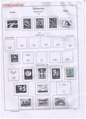 Марки- Австрия-Польша-Румыния-Сан-Мар- Швеция-Швейц до 1957 - Scan10068.JPG