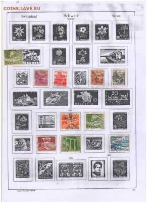 Марки- Австрия-Польша-Румыния-Сан-Мар- Швеция-Швейц до 1957 - Scan10071.JPG