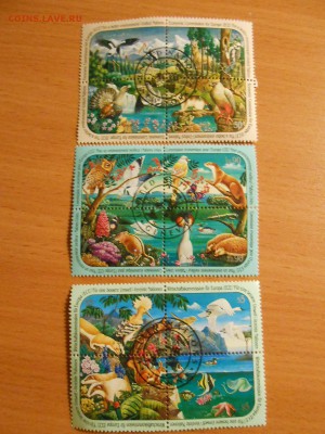 Марки ООН, фауна, 3 сцепки по 4 шт., до 26.10.2014 - DSCN4779.JPG