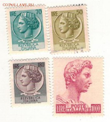 МАРКИ ИТАЛИИ (4ШТ) ДО 30.10.14 В 22.00МСК (А14) - 2-ит