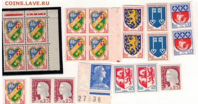 МАРКИ ФРАНЦИИ (21ШТ) ДО 30.10.14 В 22.00МСК (А14) - 2-фр
